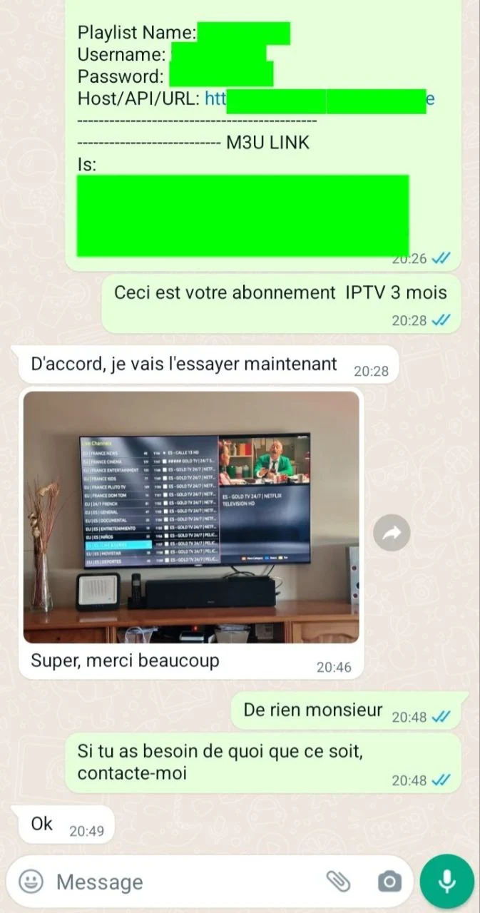 abonnement iptv